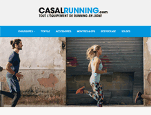 Tablet Screenshot of casal-running.com